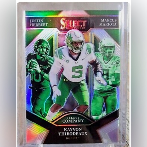 NFL Other - 2022 Select Draft Picks Select Company Silver Prizm SC-OD Kayvon Herbert Mariota